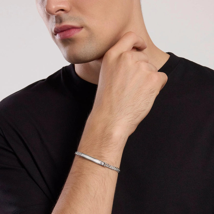 Mabina | Bracciale uomo con piastra centrale TOOLS | 533972