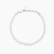 Mabina | Bracciale regolabile in argento con perle riso coltivate THELMA | 534098