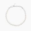 Mabina | Bracciale regolabile in argento con perle riso coltivate THELMA | 534098