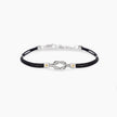 Mabina | Bracciale in nylon con nodo centrale da uomo IL MARINAIO | 534143