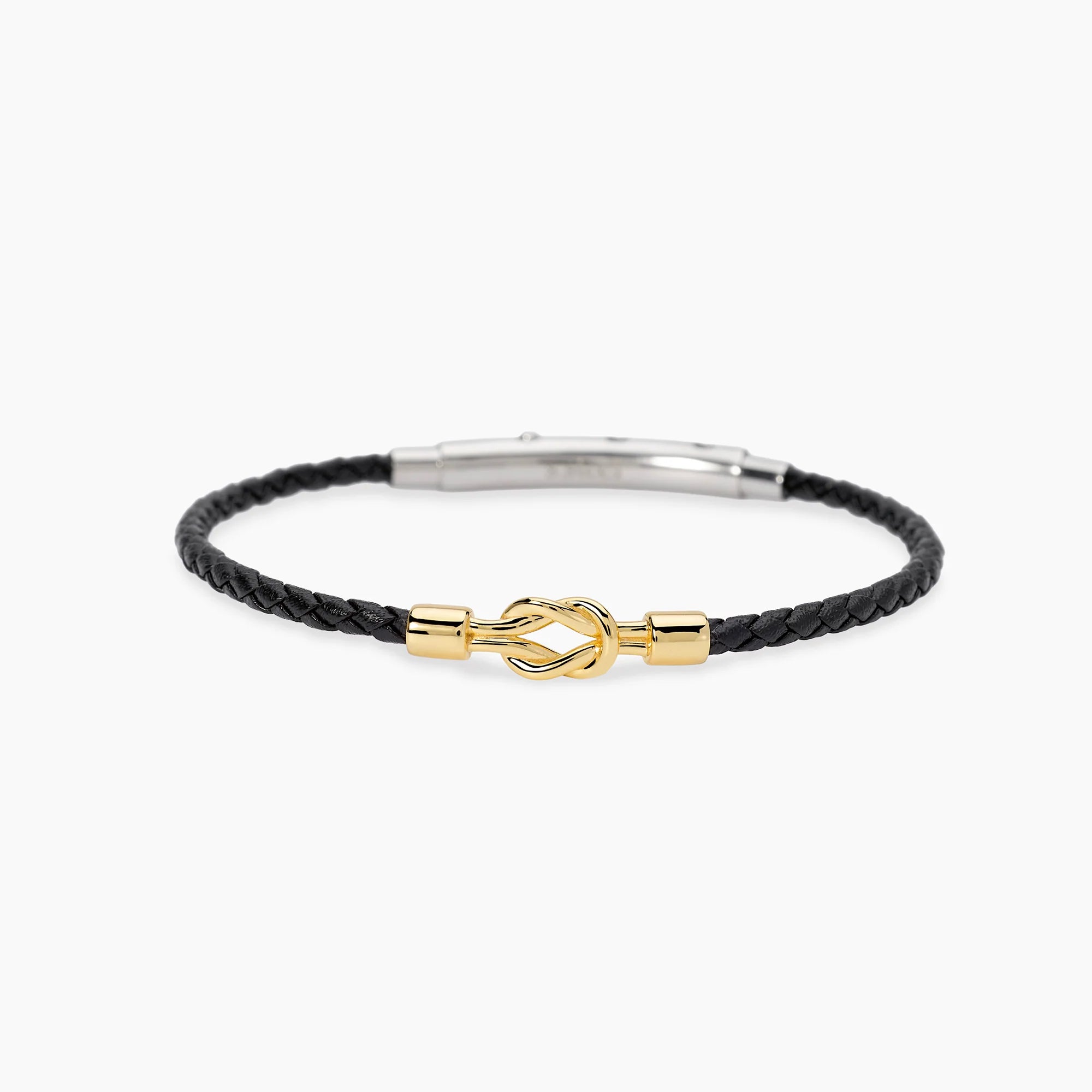 Mabina | Bracciale in lab leather e nodo centrale da uomo IL MARINAIO | 534144