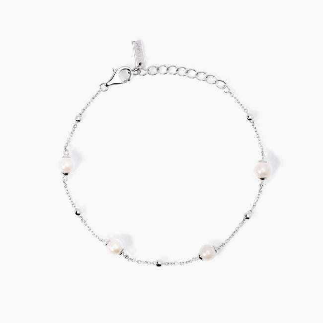 Mabina | Bracciale in argento con perle conchiglia Duchessa | 533938