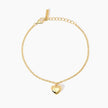 Mabina | Bracciale placcato oro con ciondolo cuore Feeling | 533949
