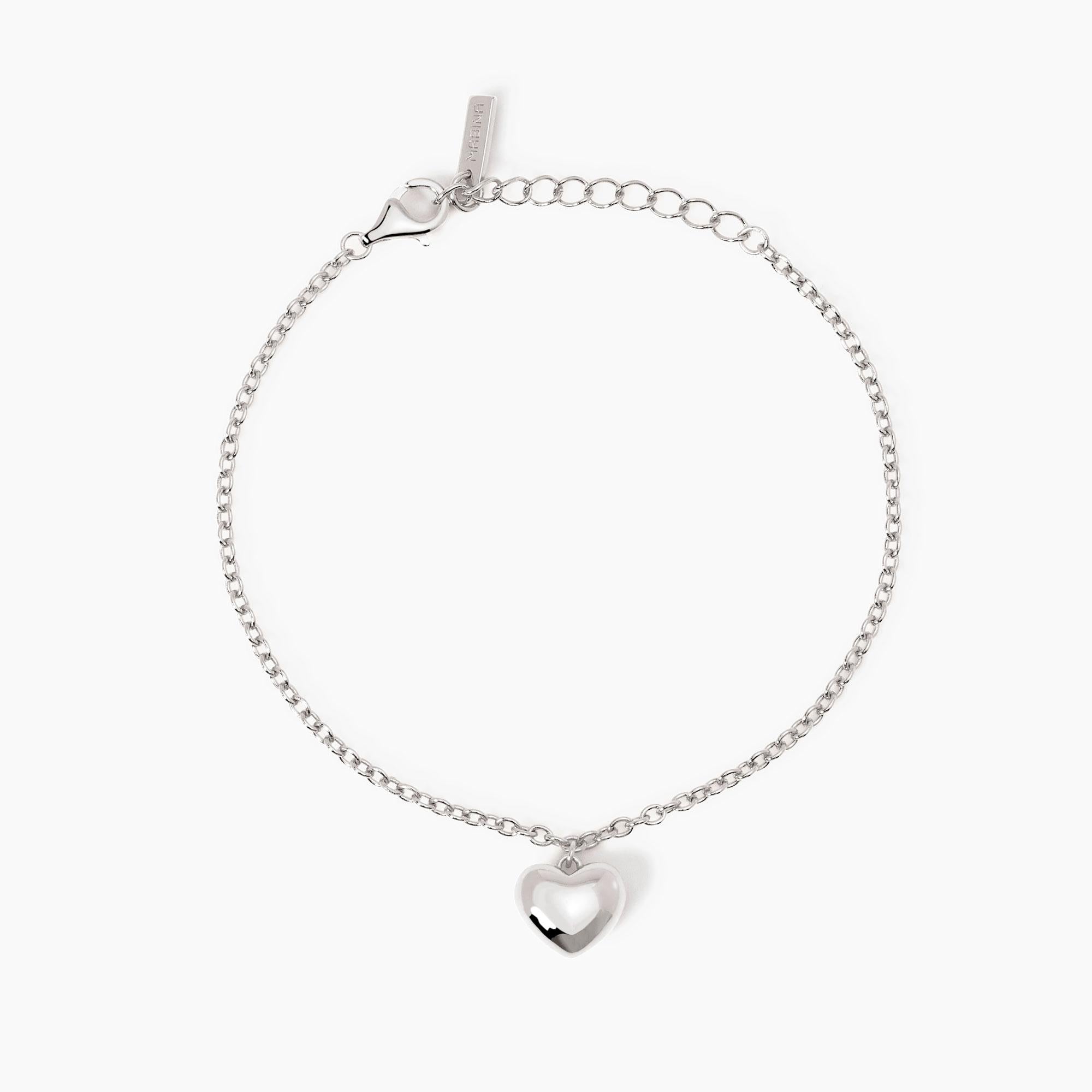 Mabina | Bracciale in argento con ciondolo cuore Feeling | 533950