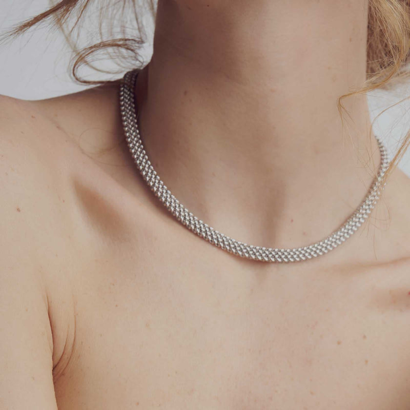 UNOAERRE | Collana in argento Chicco | 6256