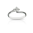 HRD Antwerp | Anello Solitario Flower ct. 0,70 | FLS70PBROB *