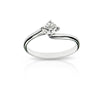 HRD Antwerp | Anello Solitario Flower ct. 0,70 | FLS70PBROB *