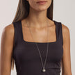 Mabina | Collana in argento con ciondolo Chiama Angeli Made with Love | 553739