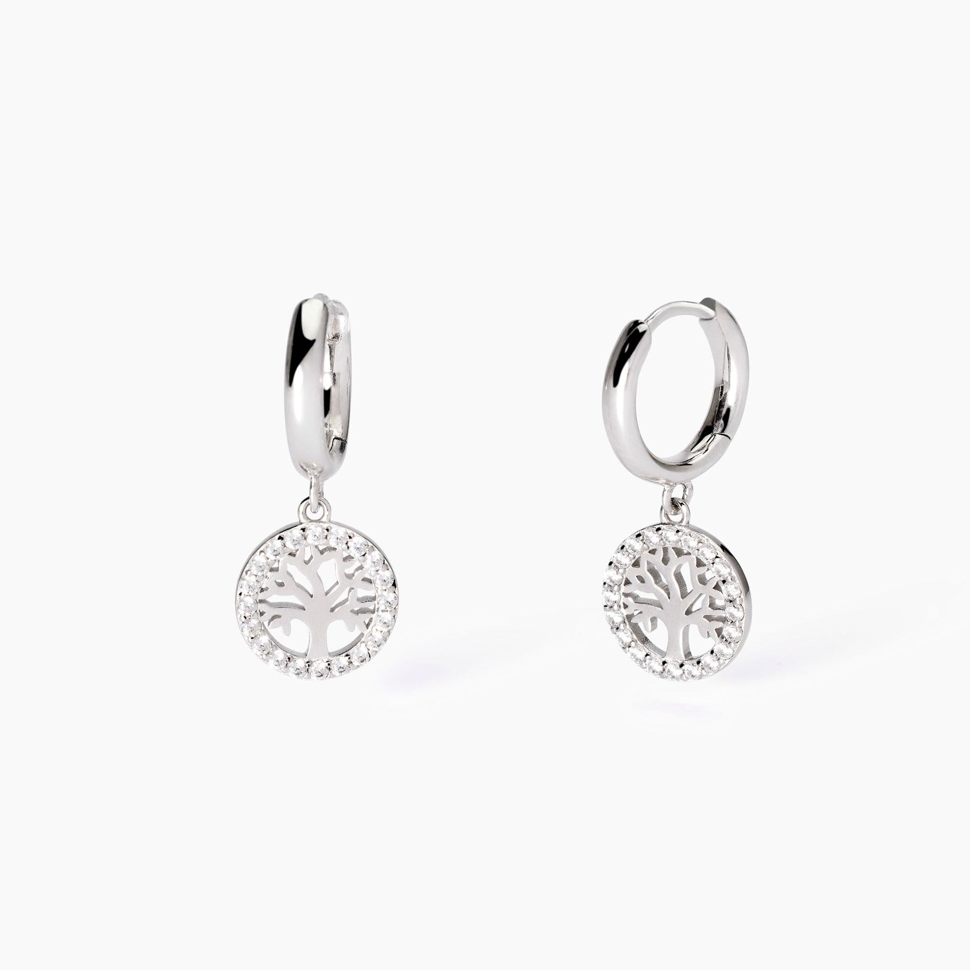 Mabina | Orecchini pendenti in argento con albero della vita Albero Della Vita | 563811