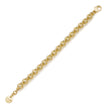 UNOAERRE | Bracciale multifilo in catena rolò dorata | 2360