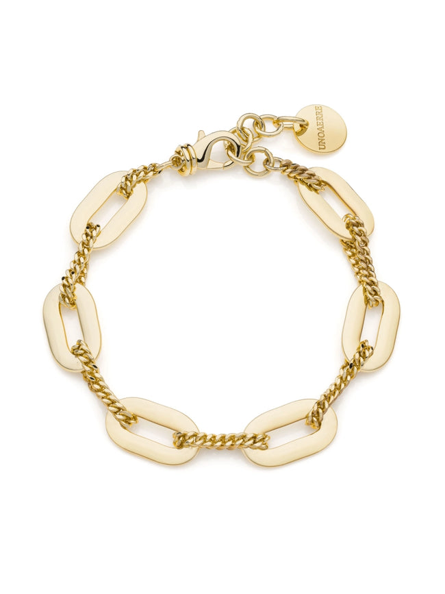 UNOAERRE | Bracciale fantasia con maglie ovali | 2374