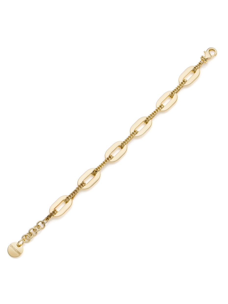 UNOAERRE | Bracciale fantasia con maglie ovali | 2374