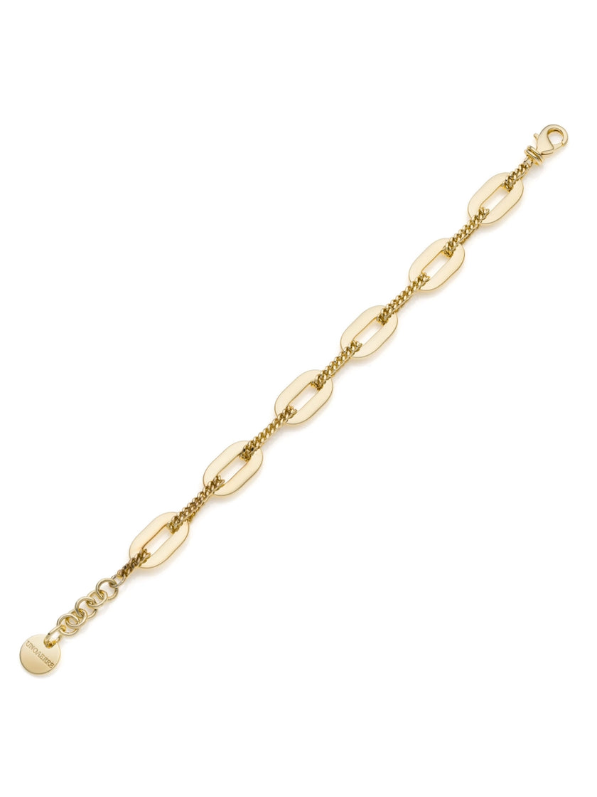 UNOAERRE | Bracciale fantasia con maglie ovali | 2374