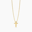 Mabina | Collana da uomo in argento dorato con croce MYSTICAL | 553874