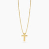 Mabina | Collana da uomo in argento dorato con croce MYSTICAL | 553874