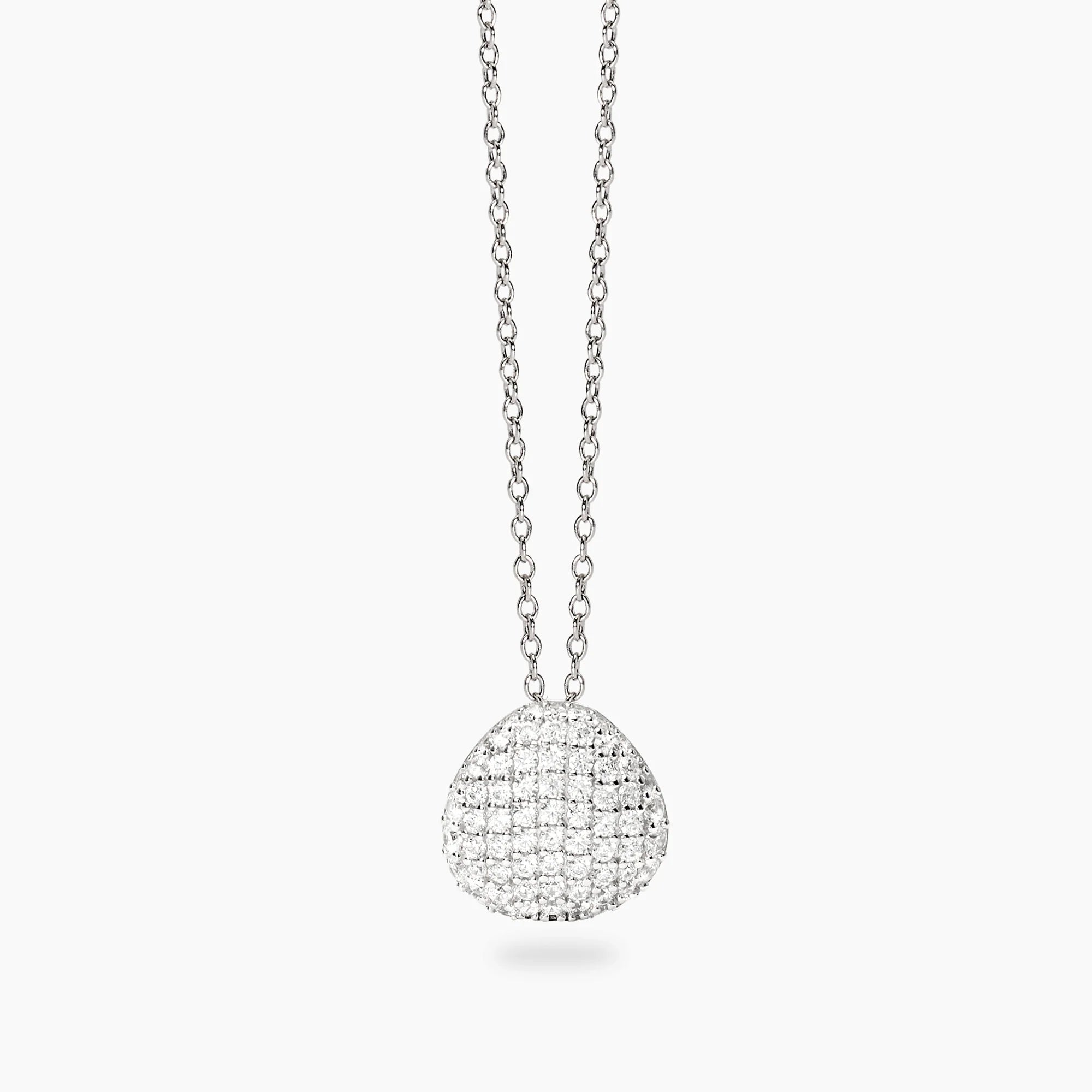 Mabina | Girocollo in argento con pendente in zirconi LUCREZIA | 553944