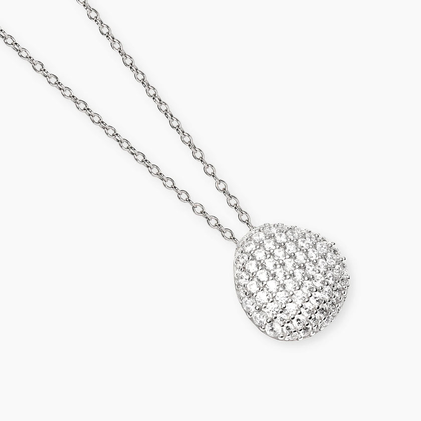 Mabina | Girocollo in argento con pendente in zirconi LUCREZIA | 553944