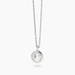 Mabina | Girocollo in argento con ciondolo tondo in zirconi SGUARDO INDISCRETO | 553945