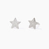 Mabina | Orecchini a lobo a stella in pavé di zirconi POLVERE DI STELLE | 563166