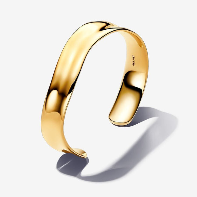 PANDORA ESSENCE | Bracciale Aperto Fascia Larga Linea Sinuosa | 563302C00