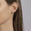 Mabina | Orecchini pendenti in argento dorato con punto luce SHINY | 563671