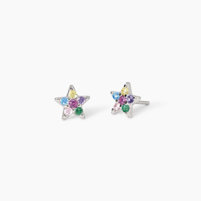 Mabina Junior | Orecchini da bambina in argento a stella ETOILE | 563853