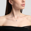 Mabina | Orecchini a lobo tondi in argento con zirconi SGUARDO INDISCRETO | 564016