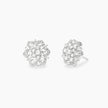 Mabina | Orecchini fiore in argento con zirconi GIARDINO D'INVERNO | 564017