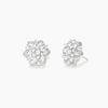 Mabina | Orecchini fiore in argento con zirconi GIARDINO D'INVERNO | 564017