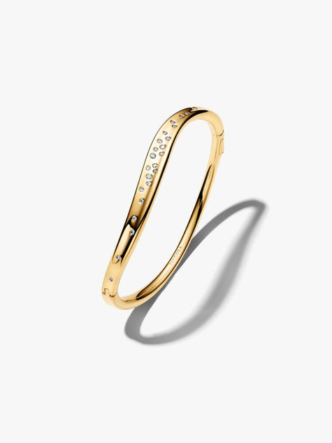 PANDORA ESSENCE | Bracciale Linea Sinuosa con Pietre Luminose | 564655C01