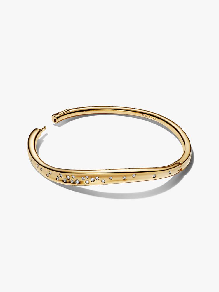 PANDORA ESSENCE | Bracciale Linea Sinuosa con Pietre Luminose | 564655C01