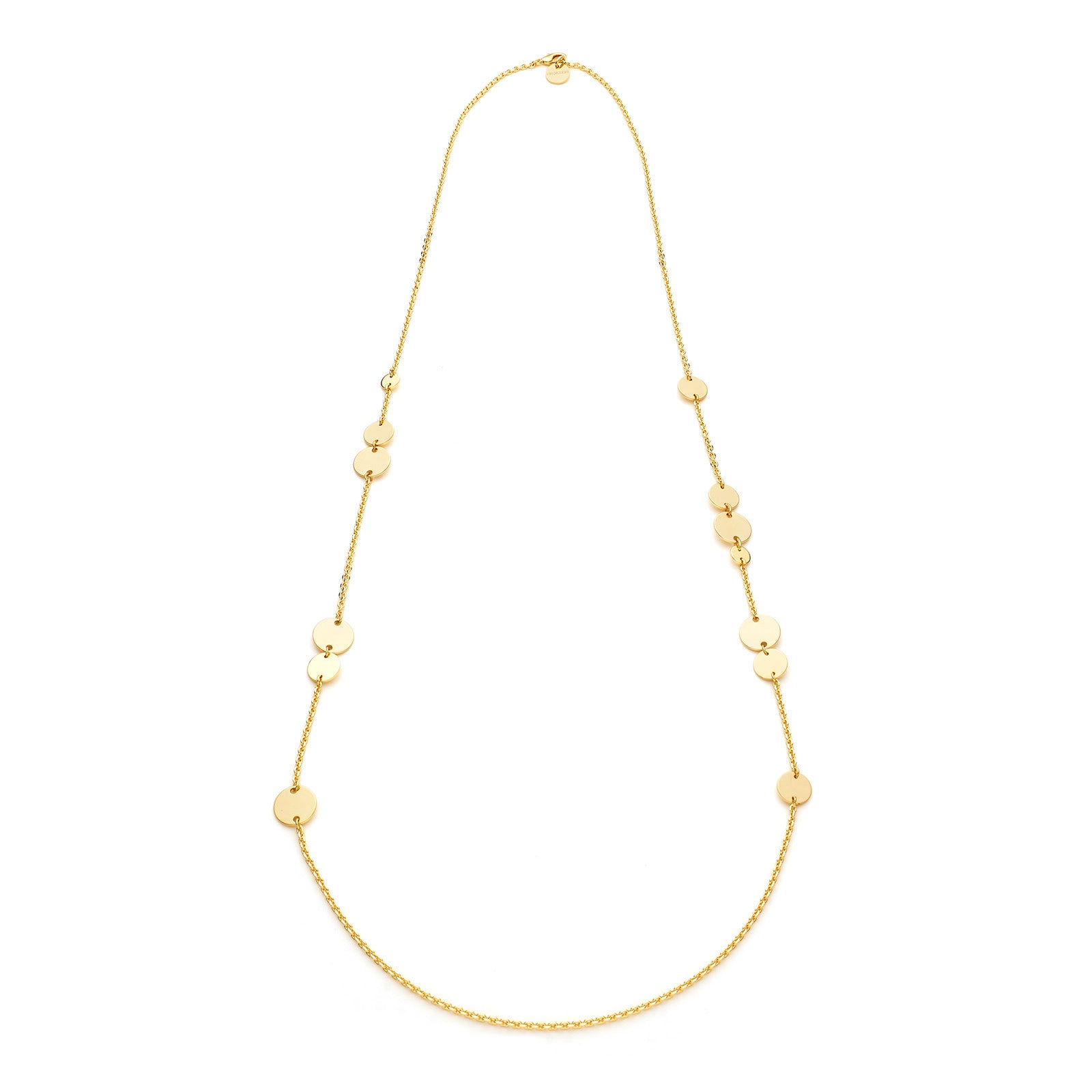 UNOAERRE | Collana chanel Dinamica dorata | 2582