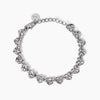 Kidult Style | Bracciale con cuori effetto martellato | 831008