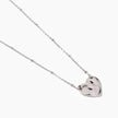Kidult Style | Girocollo con cuore effetto martellato | 851008