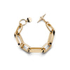 UNOAERRE | Bracciale in catena forzatina dorata | 2637