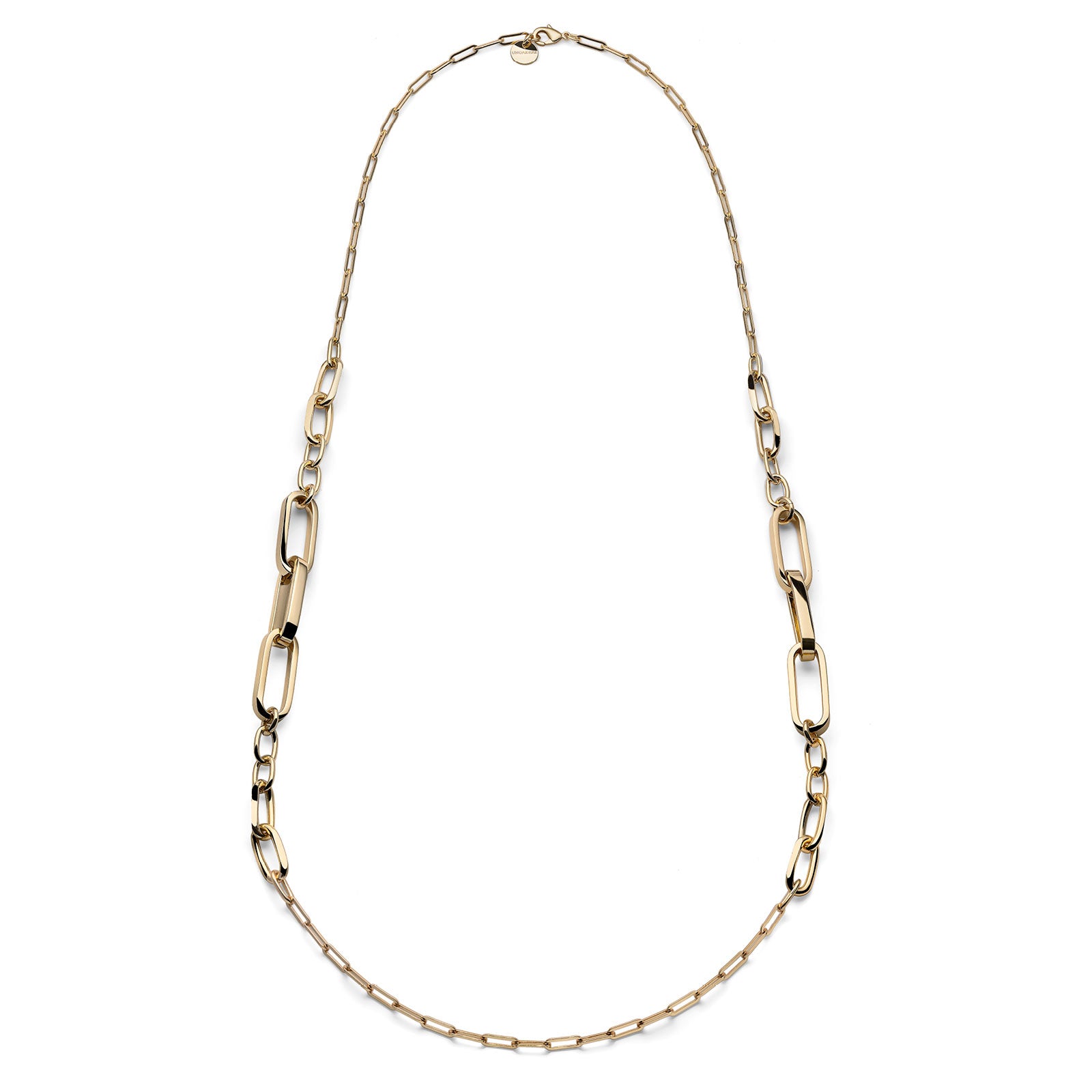 UNOAERRE | Collana catena lunga dorata | 2639