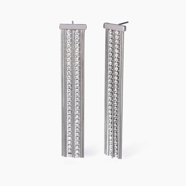 Kidult Style | Orecchini con catena e tennis | 861010