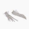 Kidult Style | Orecchini tennis cristalli bianchi | 861012
