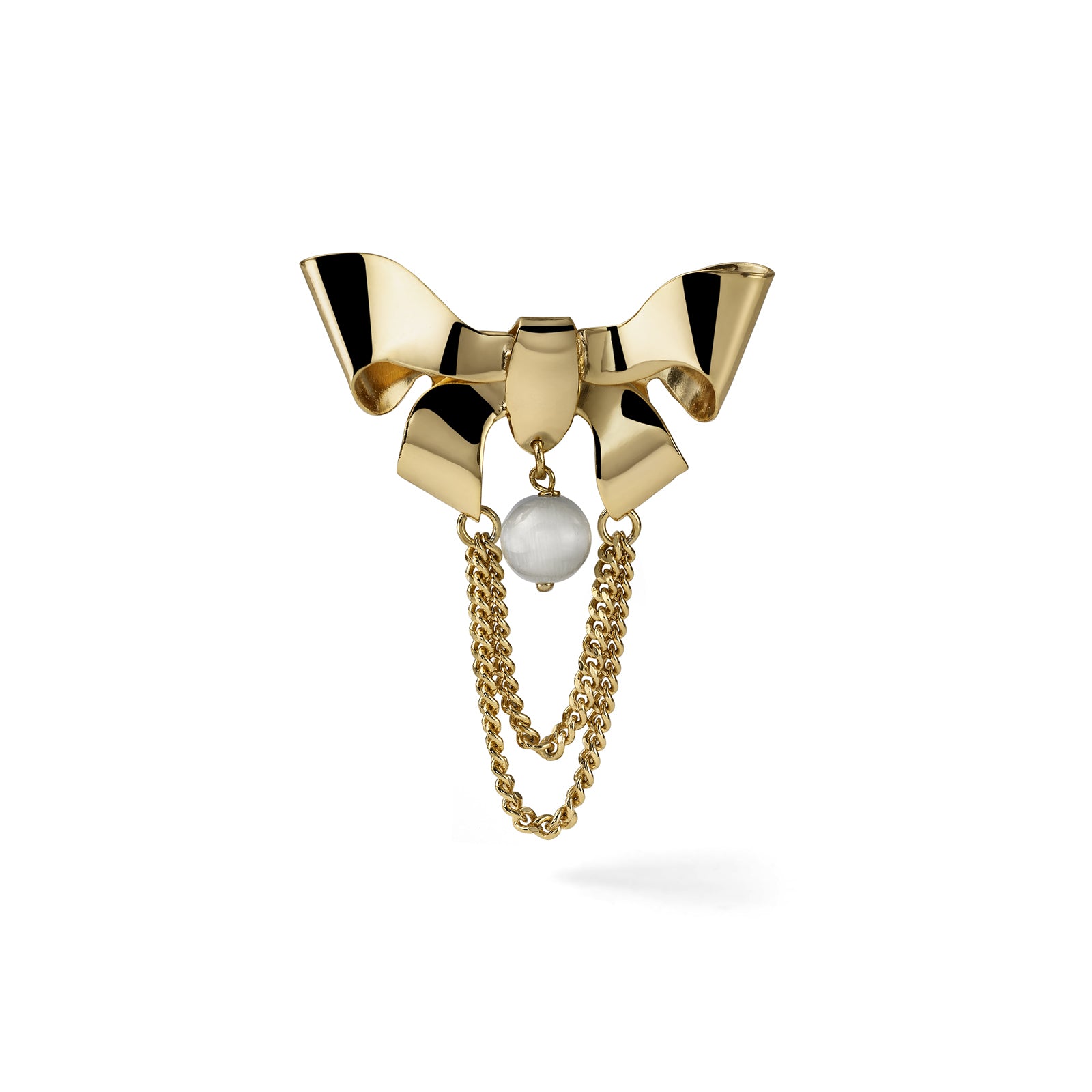 UNOAERRE | Spilla con fiocco e perla | 2713