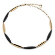 UNOAERRE | Collana Aria con elementi neri | 6655