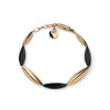 UNOAERRE | Bracciale Aria con elementi neri | 6656