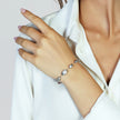 UNOAERRE | Bracciale in argento satinato | 6663