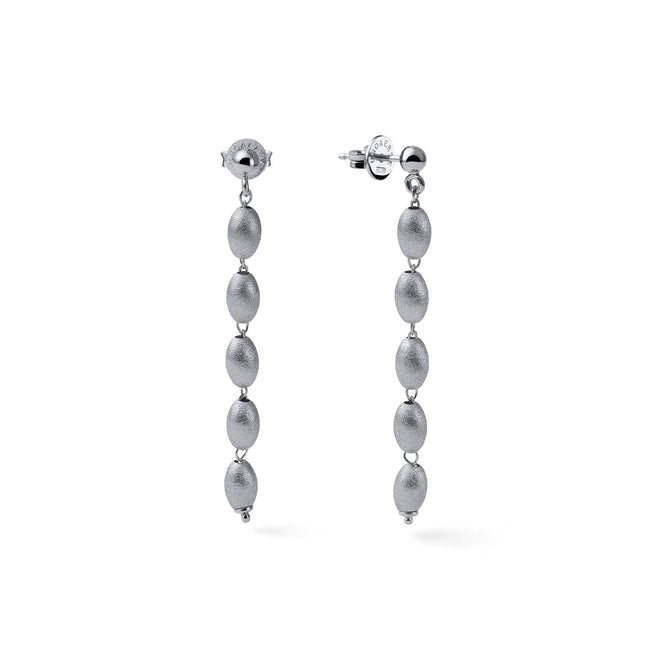 UNOAERRE | Orecchini in argento satinato | 6665