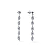 UNOAERRE | Orecchini in argento satinato | 6665