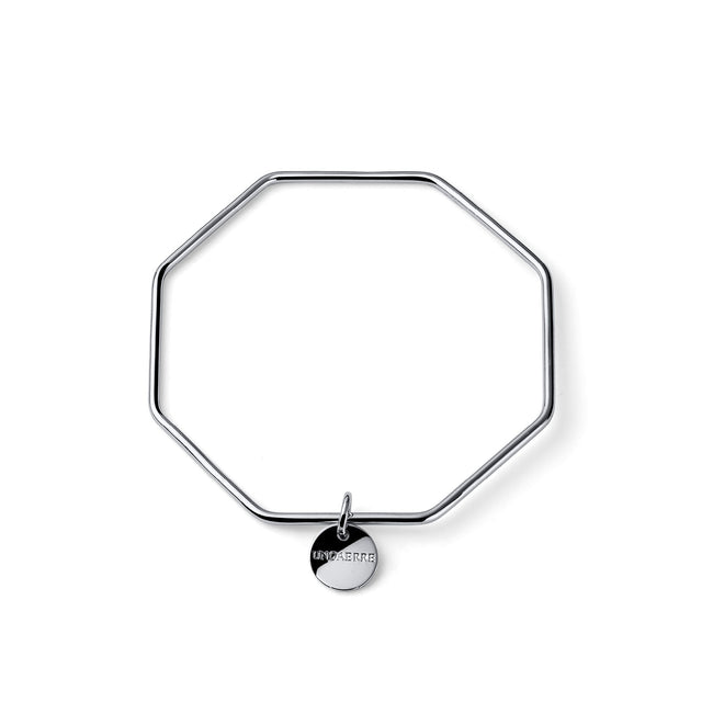 UNOAERRE | Bracciale argentato bangle ottagonale | 2739