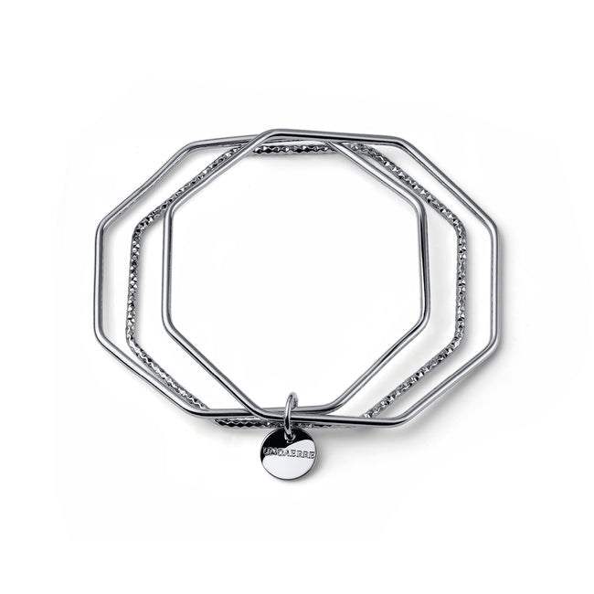 UNOAERRE | Bracciale argentato 3 bangle | 2743