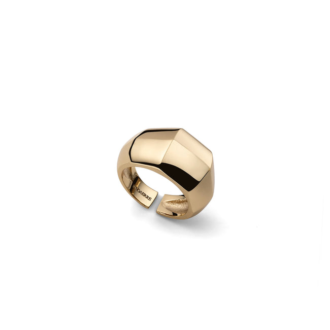 UNOAERRE | Anello a fascia dorato | 2756