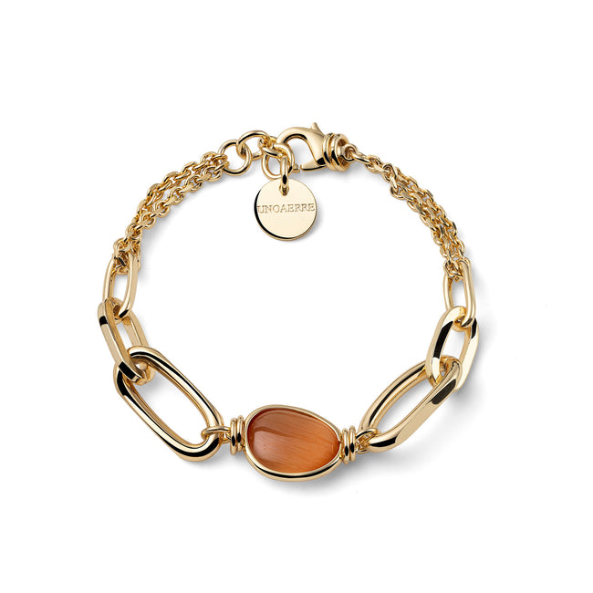 UNOAERRE | Bracciale con pietre occhio di gatto | 2762