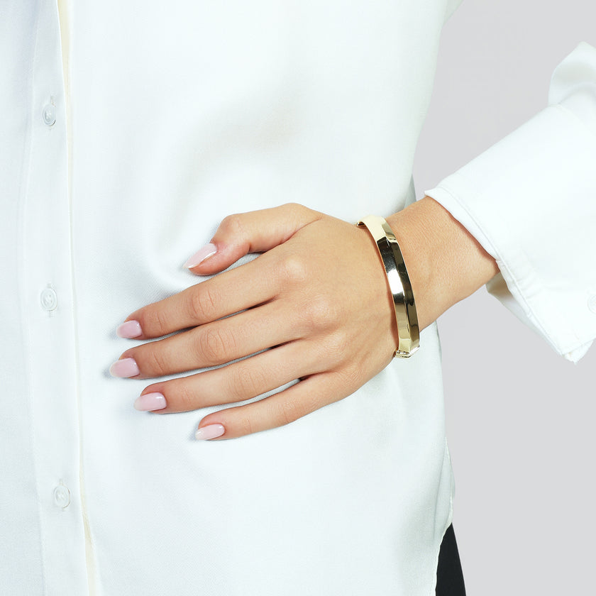 UNOAERRE | Bracciale rigido dorato | 2763