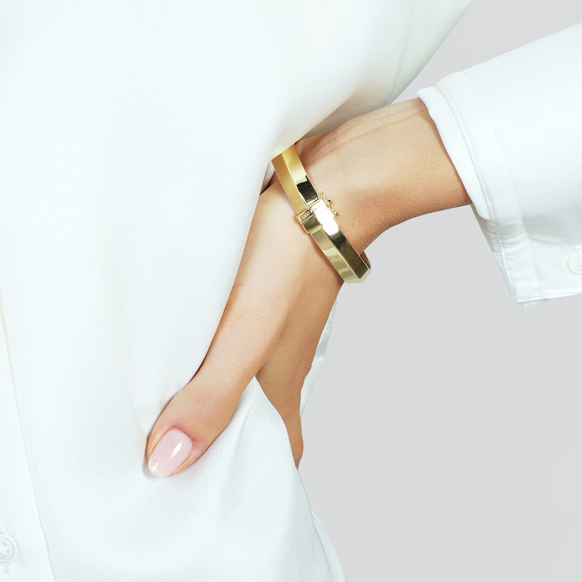 UNOAERRE | Bracciale rigido dorato | 2763